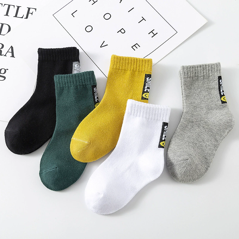 5Pairs/lot 2-9Y Baby Socks Summer Cotton Color Patchwork Kids Socks Colorful Girls Mesh Cute Newborn Boys Toddler Socks Baby