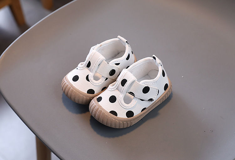 New Baby Girl Shoes Trendy Fashion Versatile Walker Soft Soled Comfort Casual Canvas Shoe Breathable Leopard Pattern Boys Shoes