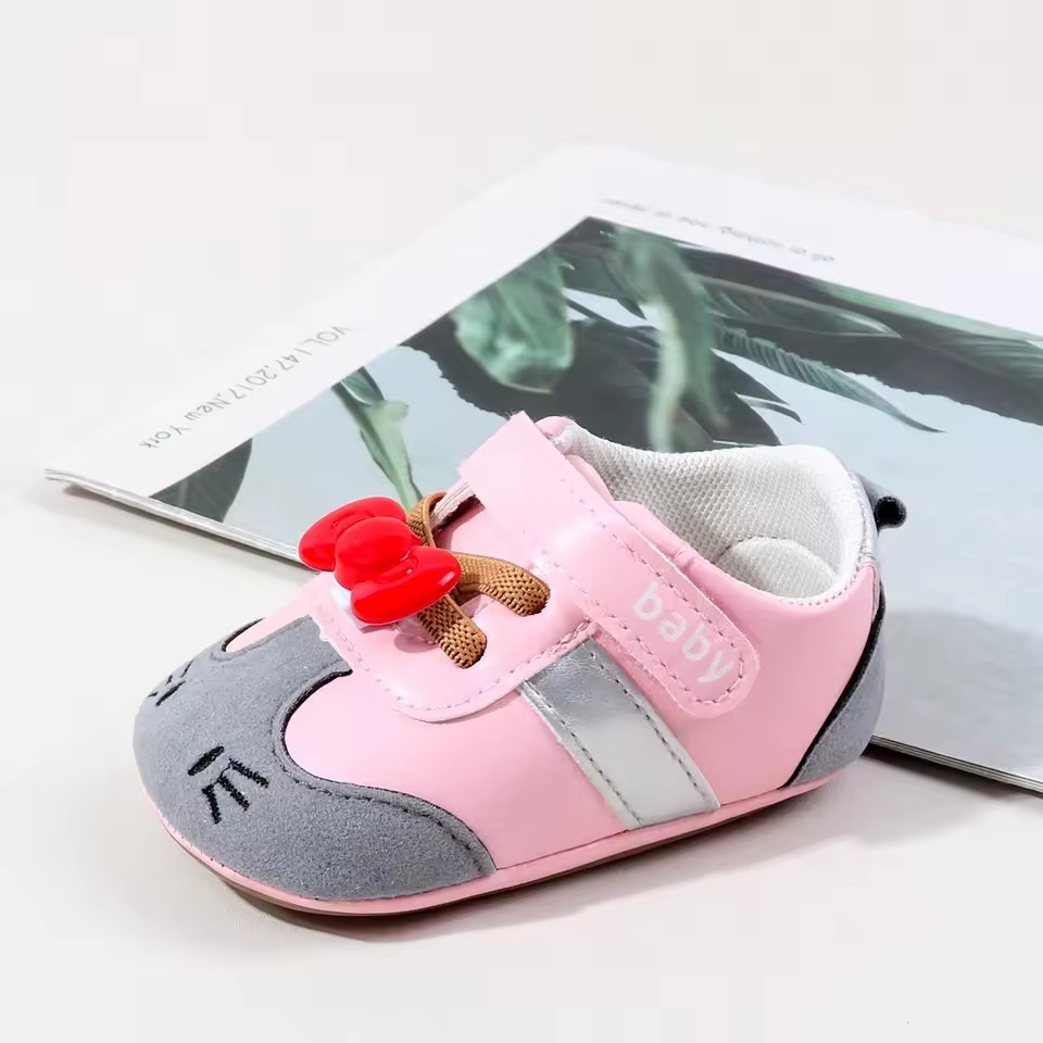 2026 New Style Spring and Autumn Baby Shoes for 0-18 Months Front Step Baby Soft-Tread Casual Shoes Cute Design