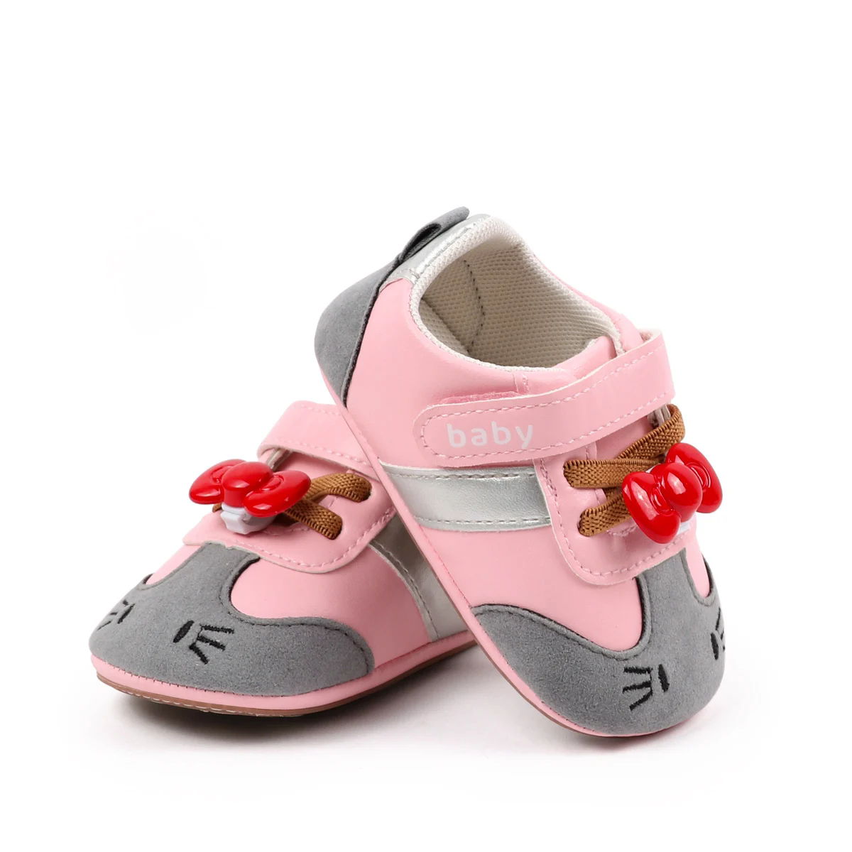 2026 New Style Spring and Autumn Baby Shoes for 0-18 Months Front Step Baby Soft-Tread Casual Shoes Cute Design
