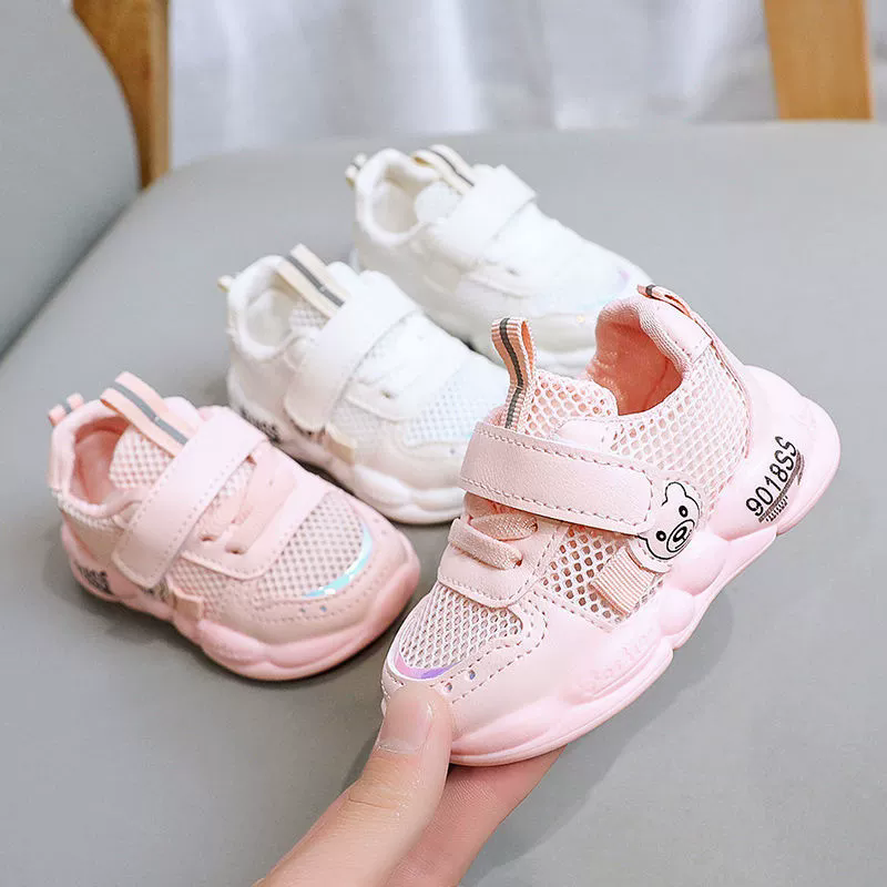 Girls Shoes2025 New Baby Mesh Shoe 0-3Year Old Kids Shoe Boy Sports Shoe Girl Sports Shoes Famous Brand Shoes Girls Shoes