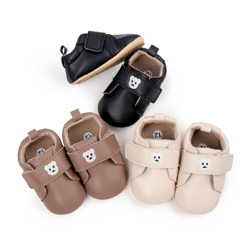 Cute Baby Girl Boy Casual Shoes Spring Autumn Cartoon Design TPR Sole Anti Slip High Quality Comfortable Walking shoes