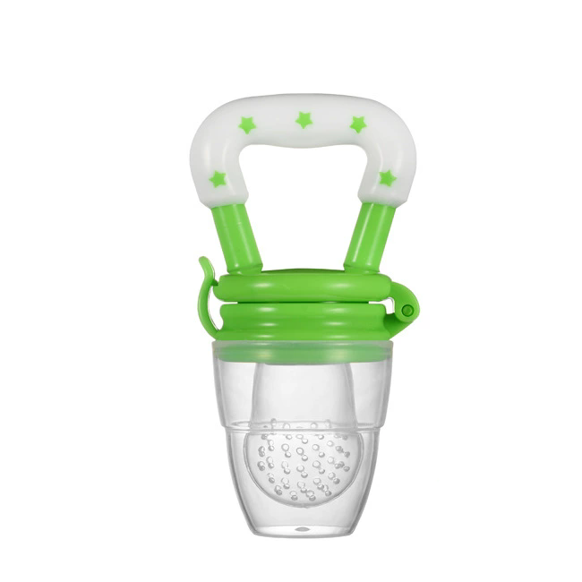 Baby Fruit and Vegetable Teether Fresh Food Supplement Toys Infant Fruit Teething Silicone Pouches Baby Feeding Tableware