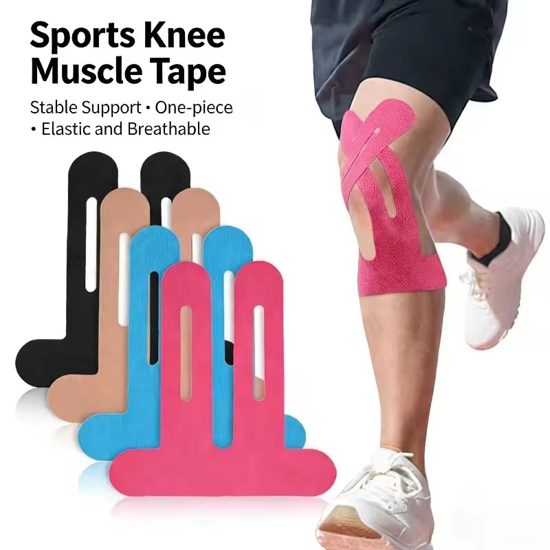 Elastic Kinesiology Tape 2PCS Muscle Support Bandage Joint Knee Elbow Sports Injury Recovery Athletic Therapy Straps Exercise