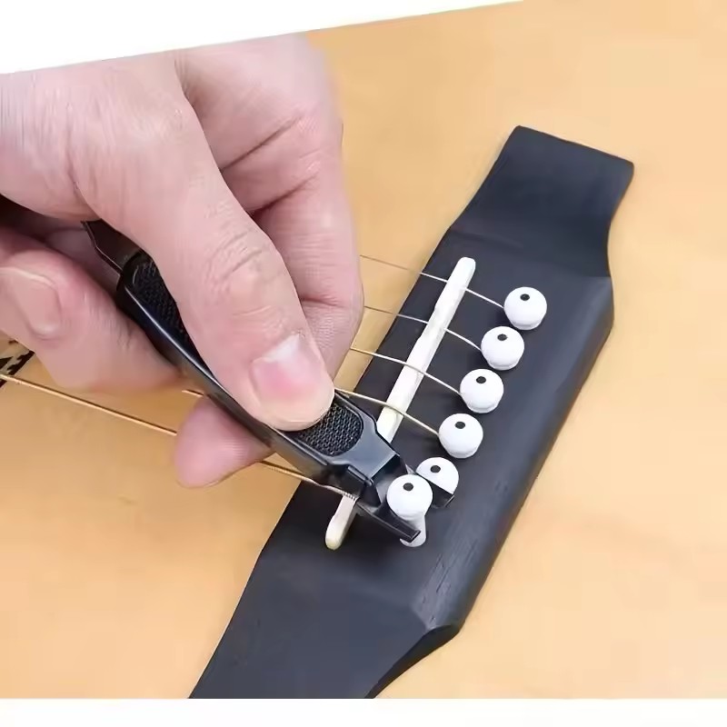 3-in-1 Guitar Tool - String Winder, Cutter & Pin Puller, Guitar Accessories
