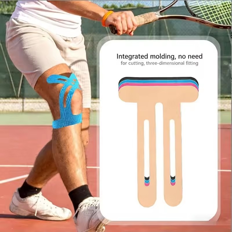 Elastic Kinesiology Tape 2PCS Muscle Support Bandage Joint Knee Elbow Sports Injury Recovery Athletic Therapy Straps Exercise