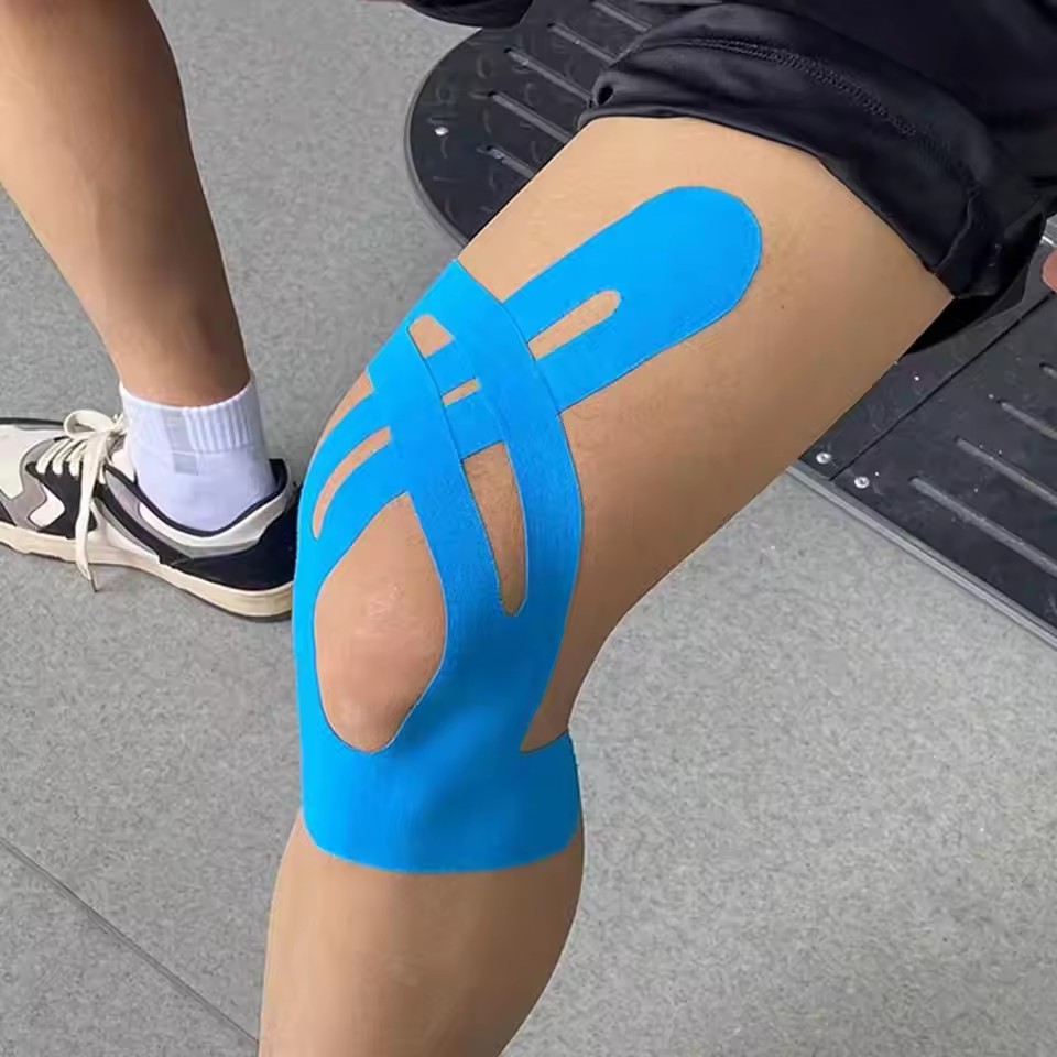 Elastic Kinesiology Tape 2PCS Muscle Support Bandage Joint Knee Elbow Sports Injury Recovery Athletic Therapy Straps Exercise
