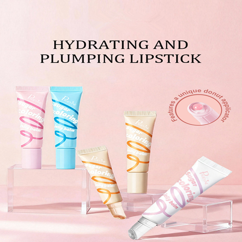 1PC  Makeup sugar jelly cream, popular lip glaze, long-term moisturizing lip lipstick, lip oil view 4