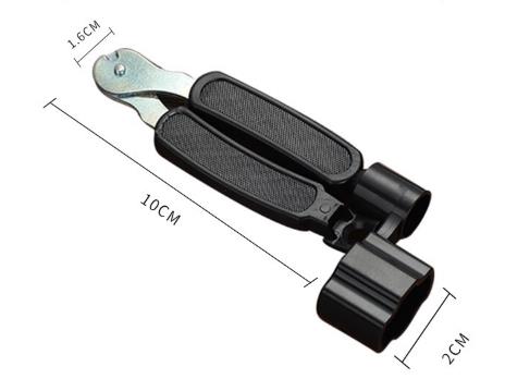 3-in-1 Guitar Tool - String Winder, Cutter & Pin Puller, Guitar Accessories