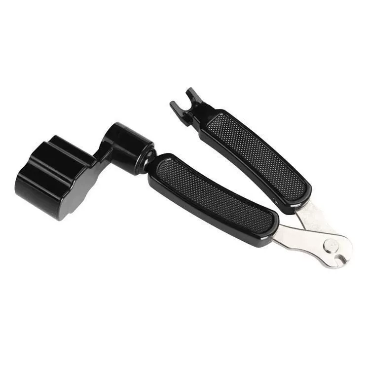 3-in-1 Guitar Tool - String Winder, Cutter & Pin Puller, Guitar Accessories