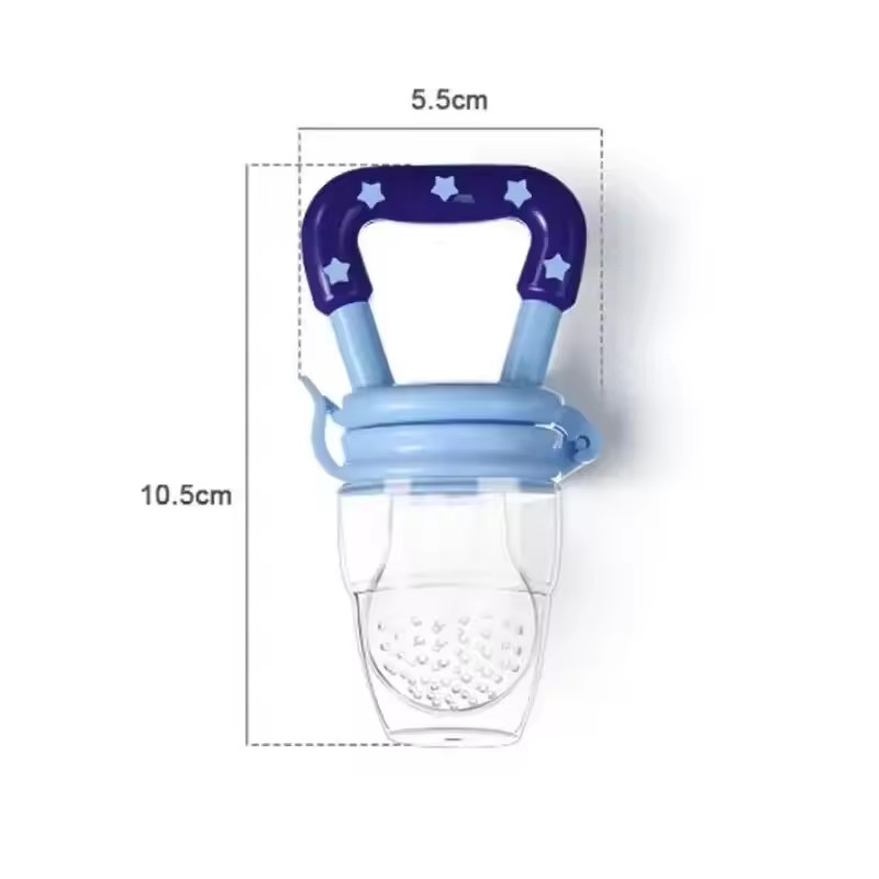 Baby Fruit and Vegetable Teether Fresh Food Supplement Toys Infant Fruit Teething Silicone Pouches Baby Feeding Tableware