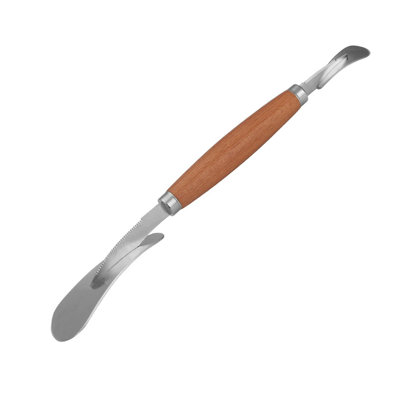 Double Head Peeler For Orange Pomegranate Grapefruit Lemon Fruit Cutting Tools Portable Effortless Skin Remover For Home Kitchen
