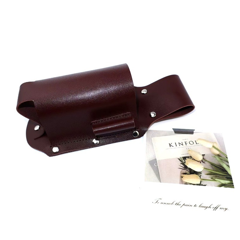 1PC Leather Beer Bottle Waist Holster Portable Beer Belt Bag Handy Wine Bottles Beverage Holder Outdoor Drink Bottle Case Cover