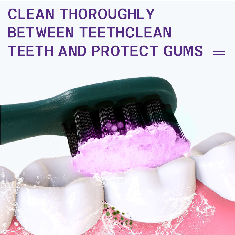 1PC   50g tooth powder, fresh breath, yellowing, smoke stains, yellowing, bad breath, mild gum protection tooth powder toothpaste