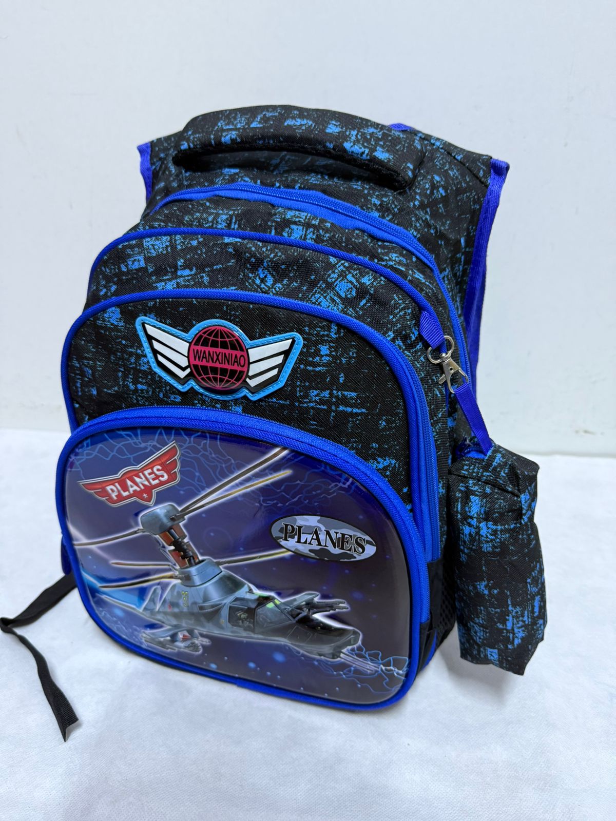 Kids School Backpack with Matching Pencil Case | Durable 3D Cartoon Girl & Military Humvee Bookbags | Ergonomic School Bags for Boys and Girls