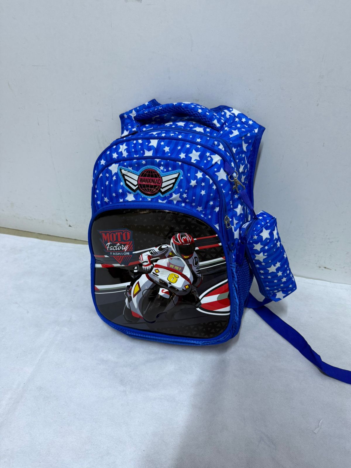 Kids School Backpack with Matching Pencil Case | Durable 3D Cartoon Girl & Military Humvee Bookbags | Ergonomic School Bags for Boys and Girls