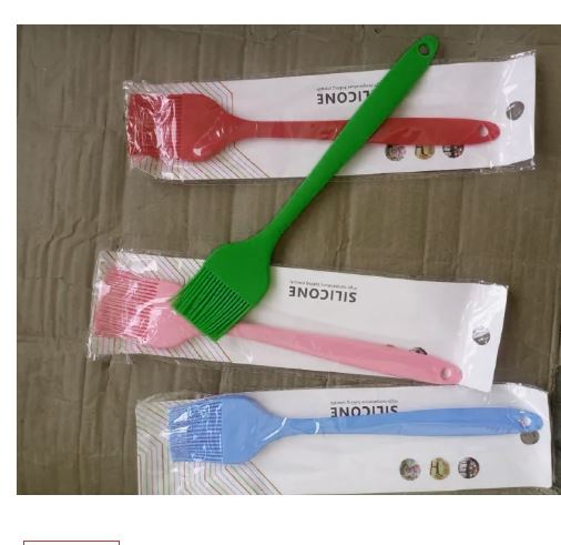 Heat Resistant Food Grade Basting Silicone Baking Oil Brush for Nonstick Cookware Bakeware Tools | Cake | Pastry | Barbecue | Cooking | Dosa Tawa| Assorted Color