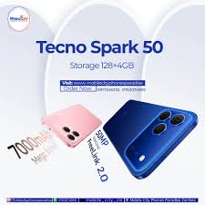 {ANNIVESARY SALES OFFERS}🔥🔥🔥BRAND NEW TECNO SPARK 50 4G 128GB ROM+ 4GB RAM 6.78" SCREEN 120Hz Refresh Rate 6700mAh Battery 50MP CAMERA ANDROID 16