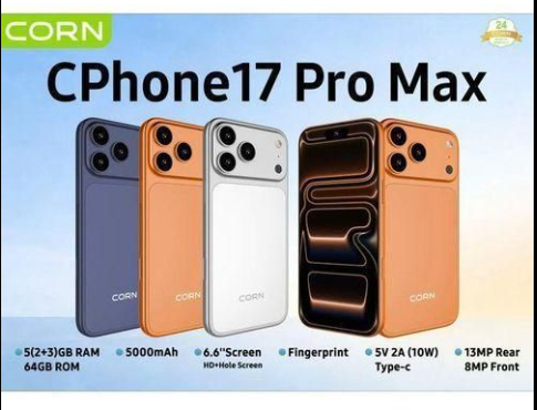 LIMITED OFFERS !!!!BRAND NEW  CPHONE 17 PRO MAX Android 13 smartphone 64GB Rom +5(2+3GB) Ram 6.6 inches HD + HOLE SCREEN display 5000mAh battery 13MP dual main camera+ 8MP selfie