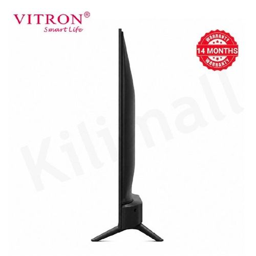 Vitron HTC43W 43 inch Whale OS Smart TV HTC43W 2K QUAD HD LED TV WIFI Enabled Bluetooth Connectivity NETFLIX YOUTUBE PRIME VIDEO Frameless Television New VITRON43 Model with Inbuilt decoder for local