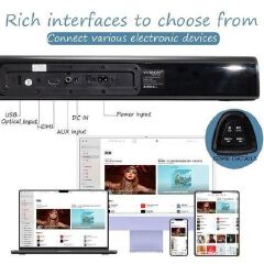 Vitron V535SB 5.1CH WIRED SOUNDBAR SYSTEM 11500W PMPO of RMS power output
