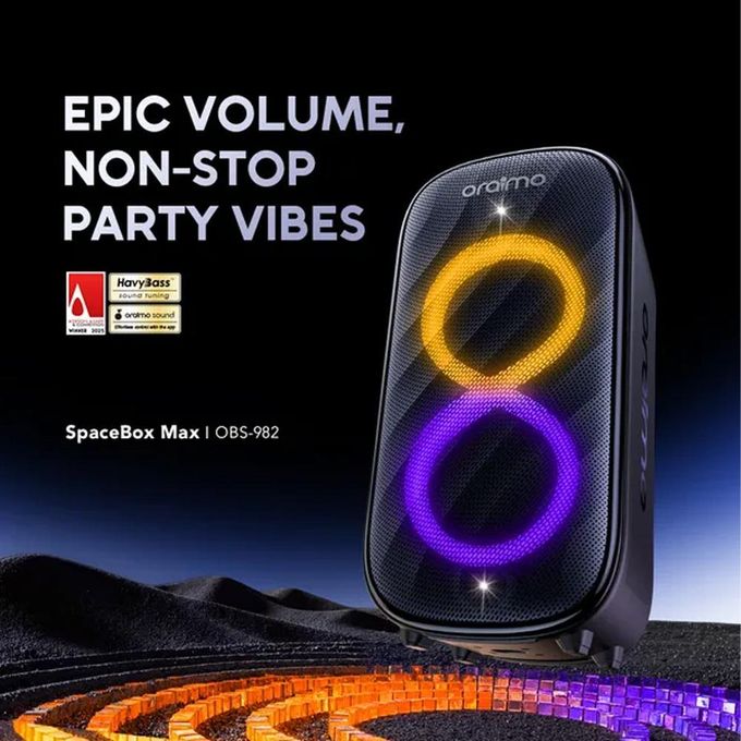 oraimo SpaceBox Max 200W Auracast SpaceBox Max