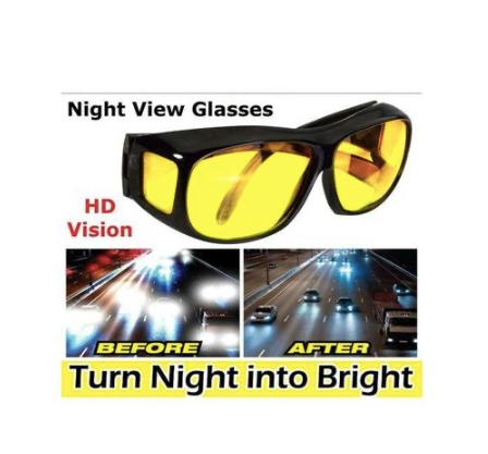 Hd Night Vision Driving Glasses 1 pair