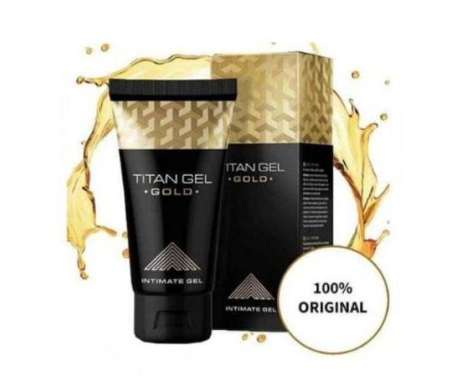 TITANIUM Titan Gel Gold - Men