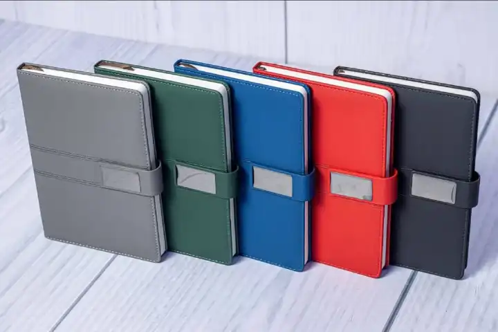 Best Seller! Premium Notebook E59 with FREE Executive Pen – Luxury Executive Hard Cover Business Journal, Office Diary, Professional Planner & Writing Notebook for Students and Professionals