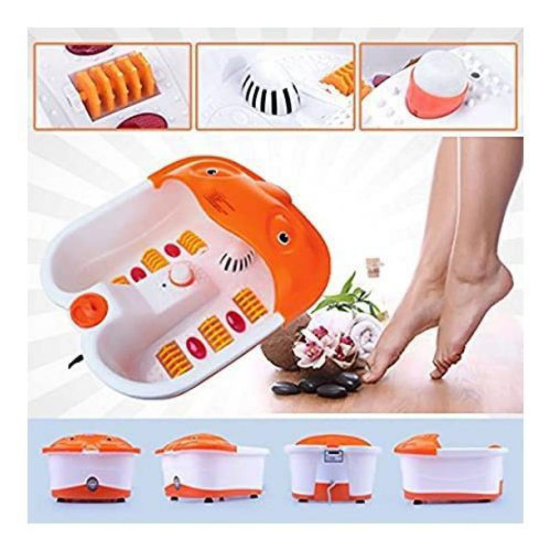 Professional Electric Foot Spa Massager - Infrared, Roller, Pain Relief