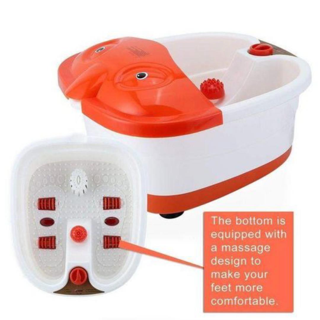 Professional Electric Foot Spa Massager - Infrared, Roller, Pain Relief