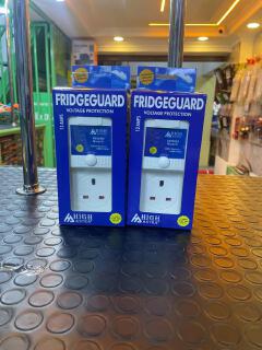 TV /Fridge guard voltage protection plugs designed to protect sensitive electronics from power surges and unstable voltage