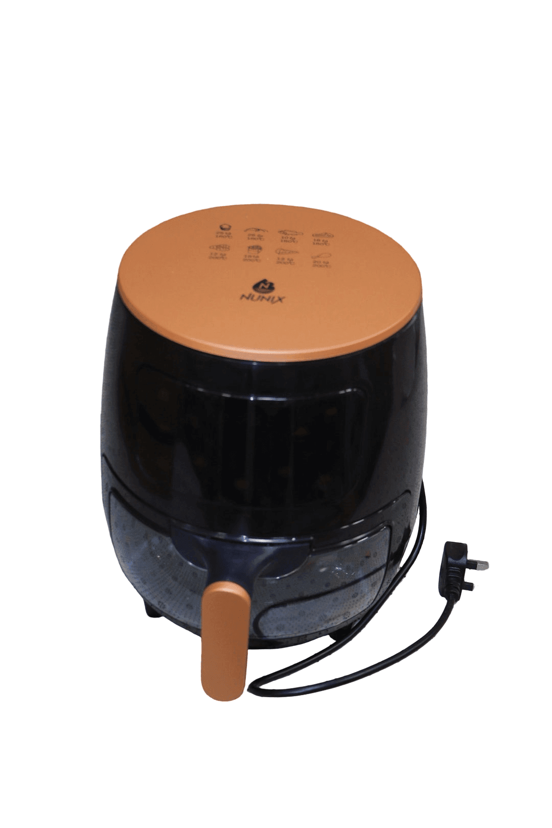 🔥🍟 5L NUNIX Air Fryer  New Model AF-05GL – Healthy Oil-Free Cooking with Transparent Glass Window, Digital Control & Rapid Hot Air Tech | Stylish, Compact & Perfect for Crispy Meals 🍗✨