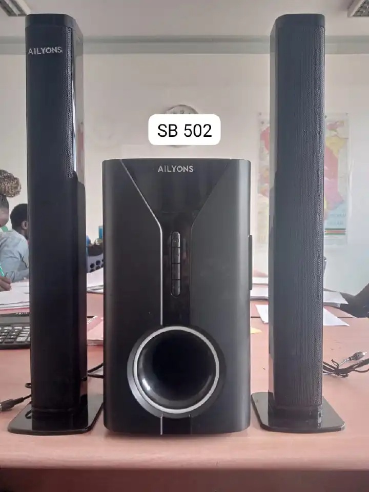 Ailyons SB502K 2.1CH Subwoofer System 🔊🎶 – Bluetooth, USB & FM Tall Boy Speaker with Powerful Bass, Surround Sound, Clear Audio & Home Entertainment System