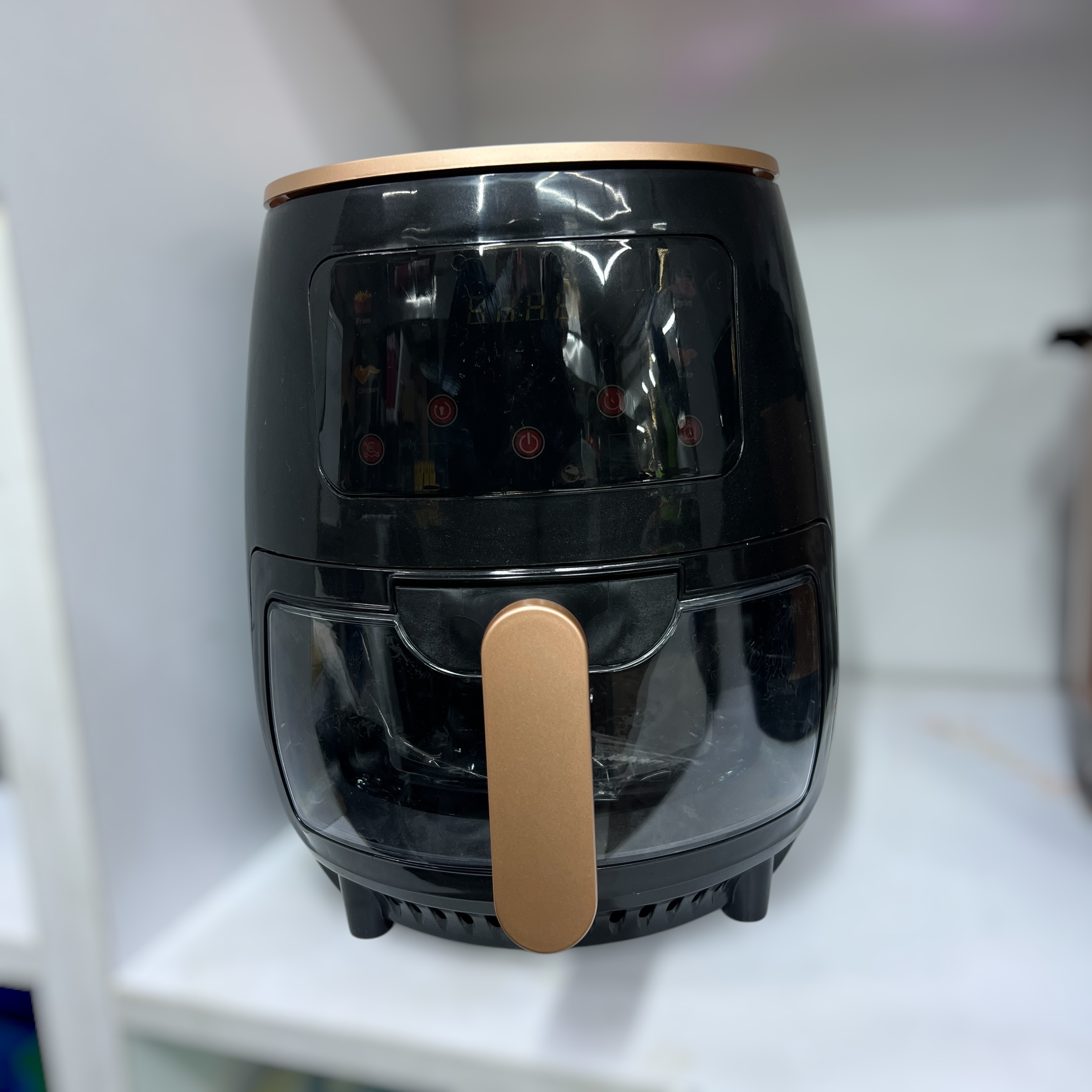 🔥🍟 5L NUNIX Air Fryer  New Model AF-05GL – Healthy Oil-Free Cooking with Transparent Glass Window, Digital Control & Rapid Hot Air Tech | Stylish, Compact & Perfect for Crispy Meals 🍗✨
