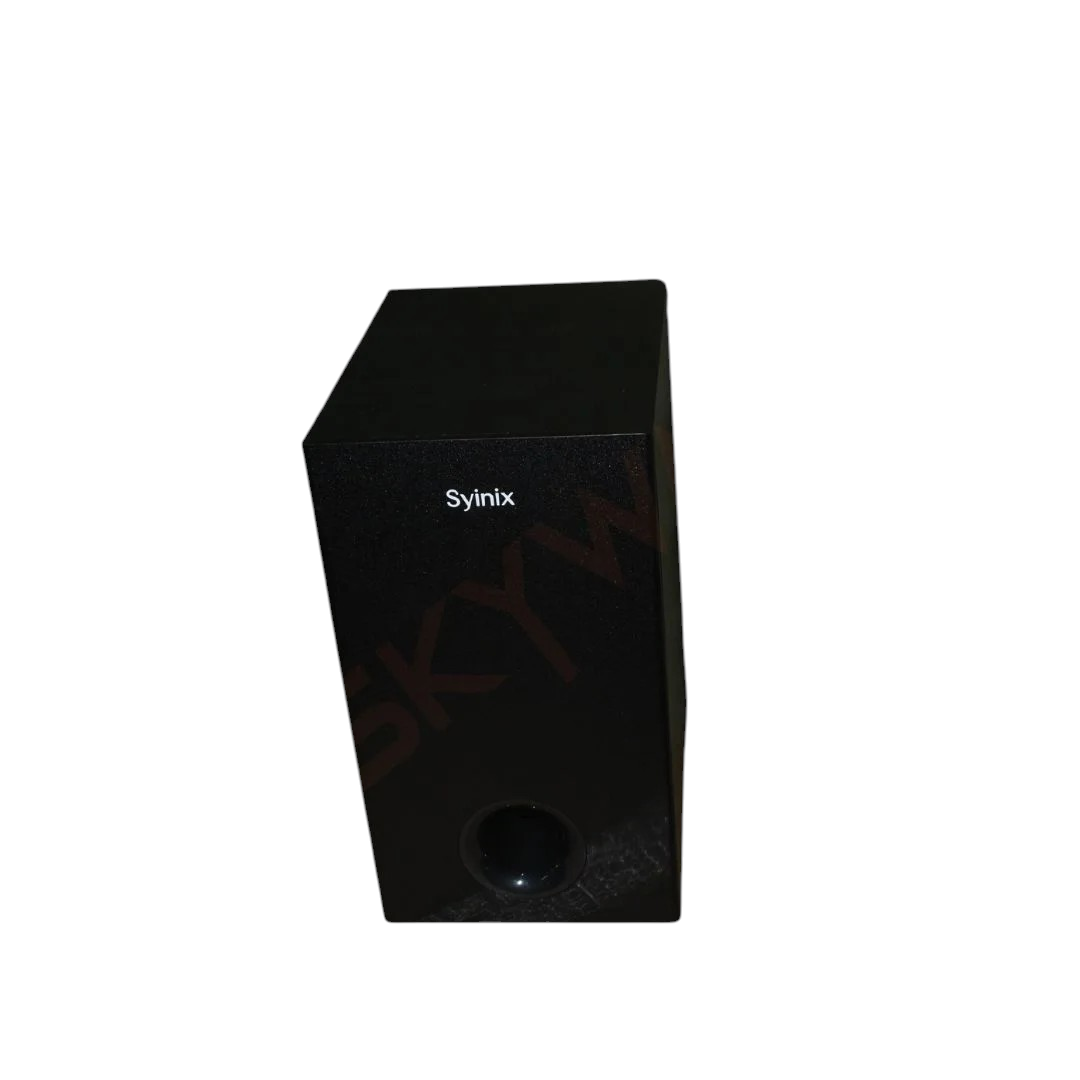 🎶 Synix Soundbar SYN-S60 Premium Soundbar 🔊 60W Powerful Bass 💥 Crystal Clear Audio 🎧 Bluetooth & AUX Connectivity 📱 Sleek Design for TVs, Phones & Home Theatres 🖥️🎼