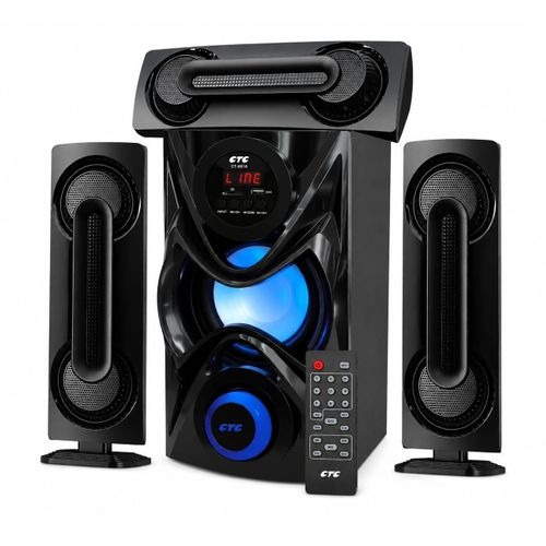 🔊 {PROMOTION} CTC CT-6016 3.1 Multimedia Speaker System – Powerful Sound, Deep Bass & Clear Audio for TV, Movies, Music and Home Entertainment 🎶