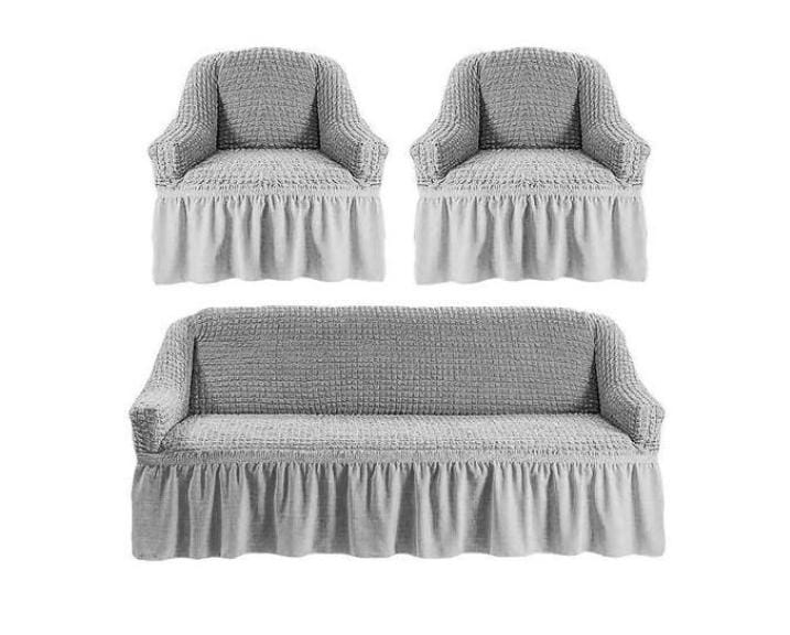 Bubbles Loose/ Seat Covers/ Sofa Covers

7 seater(3:2:1:1)
5 seater(3.2)
5 seater(3.1.1)
3 seater
2 seater
1 seater