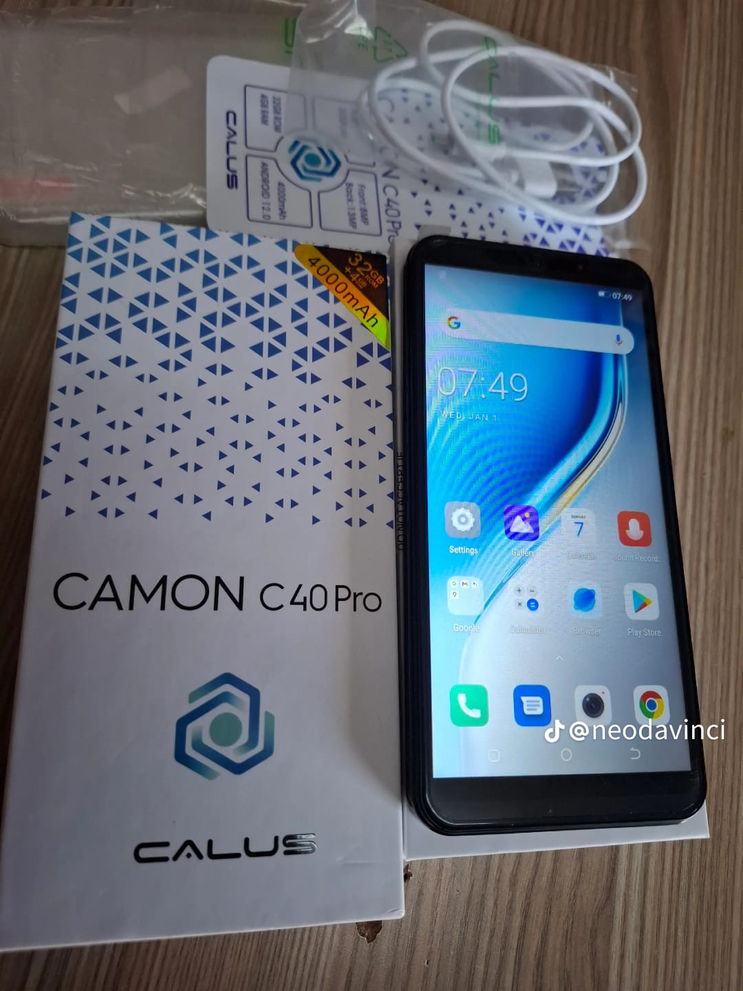 ON OFFER!! CALUS CAMON 40 PRO STORAGE 32GB ROM+4GB RAM DUAL SIM BATTERY 4000MAH FACE UNLOCK ANDROID SMART PHONE 12HD SCREEN 6'' CAMERA FRONT: 8MP+BACK 13MP