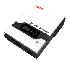 MUST 5 kVA Hybrid Solar Inverter (48V / 5000W) – Pure Sine Wave | MPPT 80A | Solar + Battery + Grid Smart Hybrid