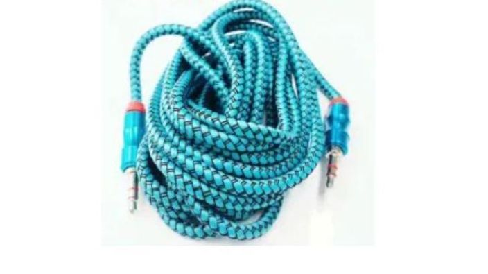 2M 3.5mm Male To Male Jack Aux Cable