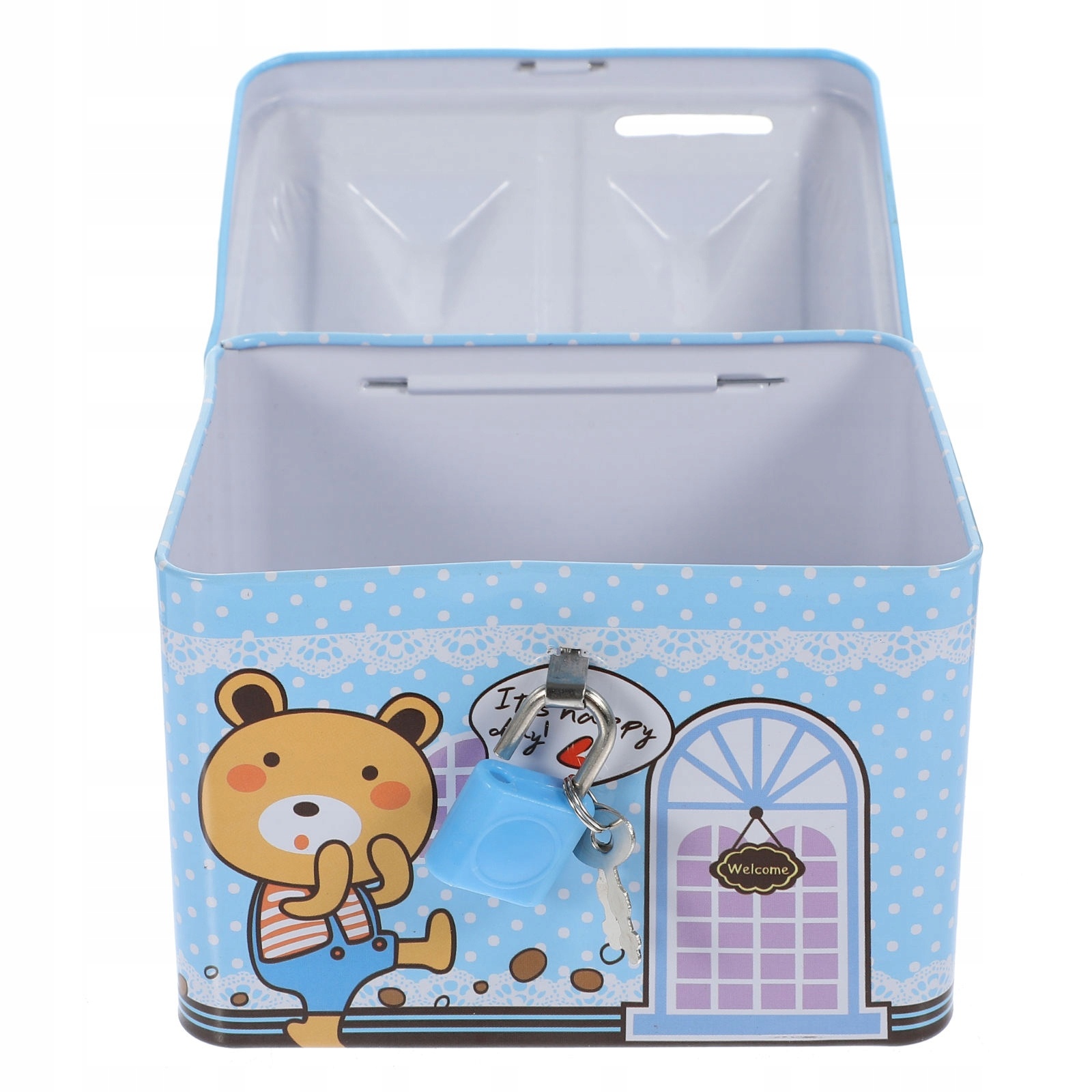 Piggy Bank,decorative piggy bank Car Piggy Bank Cute Car Saving Pot Coin Bank Saving Coin Box With Lock Tinplate Metal Money Bank For Kid Gift