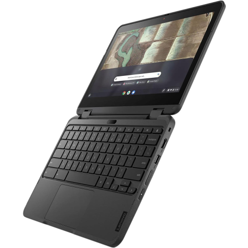 Lenovo Touchscreen Chromebook m - Everyday Laptop - Google Gemini AI- MediaTek 540 CPU - 11" WUXGA IPS Display - 4GB RAM - Upgradable Storage- Integrated Arm Mali Suitable Online Work Office Support