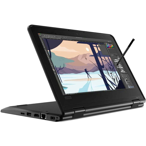 Lenovo Yoga Thinkpad Touchscreen 4GB RAM 12" FHD Display SSD Laptop Slim, Business Notebook Fast Performance, Long Battery Life, Ideal for Work, School, Coding, Office Tasks Portable Windows 11