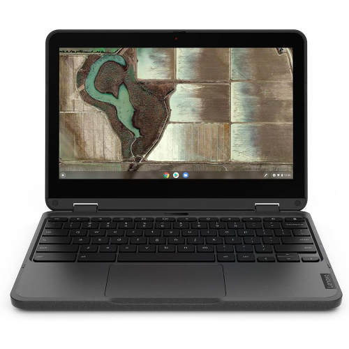 Lenovo Touchscreen Chromebook m - Everyday Laptop - Google Gemini AI- MediaTek 540 CPU - 11" WUXGA IPS Display - 4GB RAM - Upgradable Storage- Integrated Arm Mali Suitable Online Work Office Support