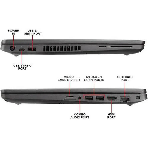 Dell Latitude 13.3" FHD Touchscreen Laptop Computer, Core i5-8365U Dual-Core, 8GB DDR4 RAM 256GB SSD, English Keyboard, HDMI, Windows 11 Pro Stable Battery Health Excellent Condition Renewed