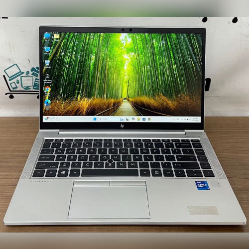 HP EliteBook G6 Laptop 10th Generation AMD Ryzen 5 Pro 8GB RAM 256GB SSD Storage 14 Inch IPS Display Radeon Vega Graphics Backlit Keyboard Fingerprint Reader Windows 11 Pro System PC Notebook Silver