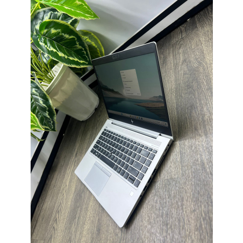 HP EliteBook G6 Laptop 10th Generation AMD Ryzen 5 Pro 8GB RAM 256GB SSD Storage 14 Inch IPS Display Radeon Vega Graphics Backlit Keyboard Fingerprint Reader Windows 11 Pro System PC Notebook Silver
