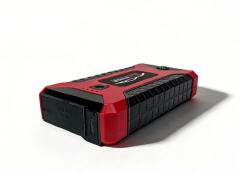MULTI-FUNCTION CAR JUMP STARTER & EMERGENCY POWER BANK WITH LED LIGHT & COMPASS.