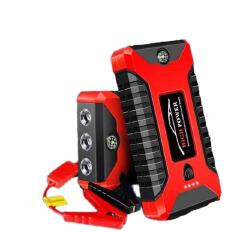 MULTI-FUNCTION CAR JUMP STARTER & EMERGENCY POWER BANK WITH LED LIGHT & COMPASS.
